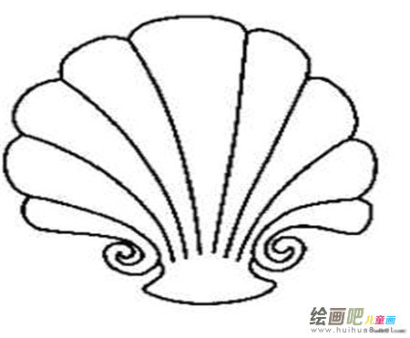 海洋生物简笔画：参观海洋生物展览